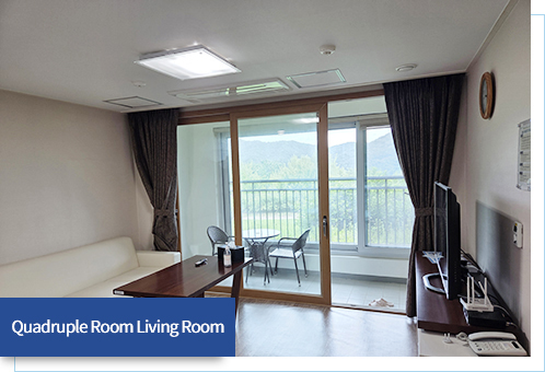 Quadruple Room Living Room